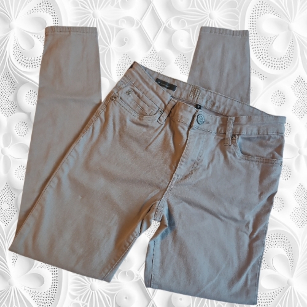 Kut from the‎ Kloth Women's Light Gray Skinny Jeans